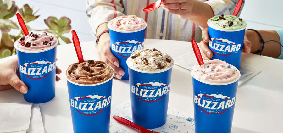 DQ Unveils New Menu Items Blizzard